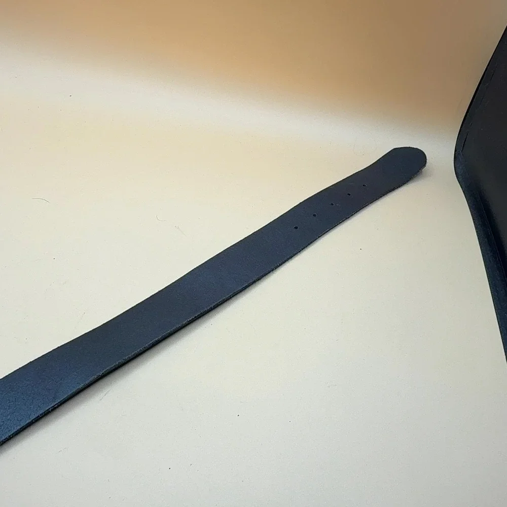 Nocona Genuine Leather Western Belt Black Rodeo Bronc Rider Size 36